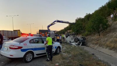 Ankara Çevre Yolu’nda zincirleme kaza: 1 ölü, 5 yaralı