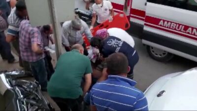Bursa’da korkunç kaza! Motora çarptı, metrelerce sürükledi…