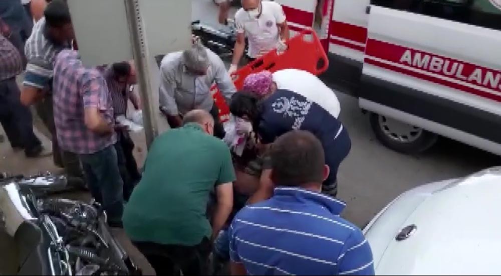 Bursa’da korkunç kaza! Motora çarptı, metrelerce sürükledi…