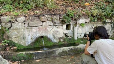 Bursa’da 2 bin yıllık lahitten 150 yıldır su akıyor