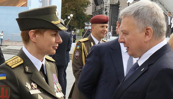 Ukrayna’da ilk kez bir kadın tuğgeneral rütbesine yükseltildi