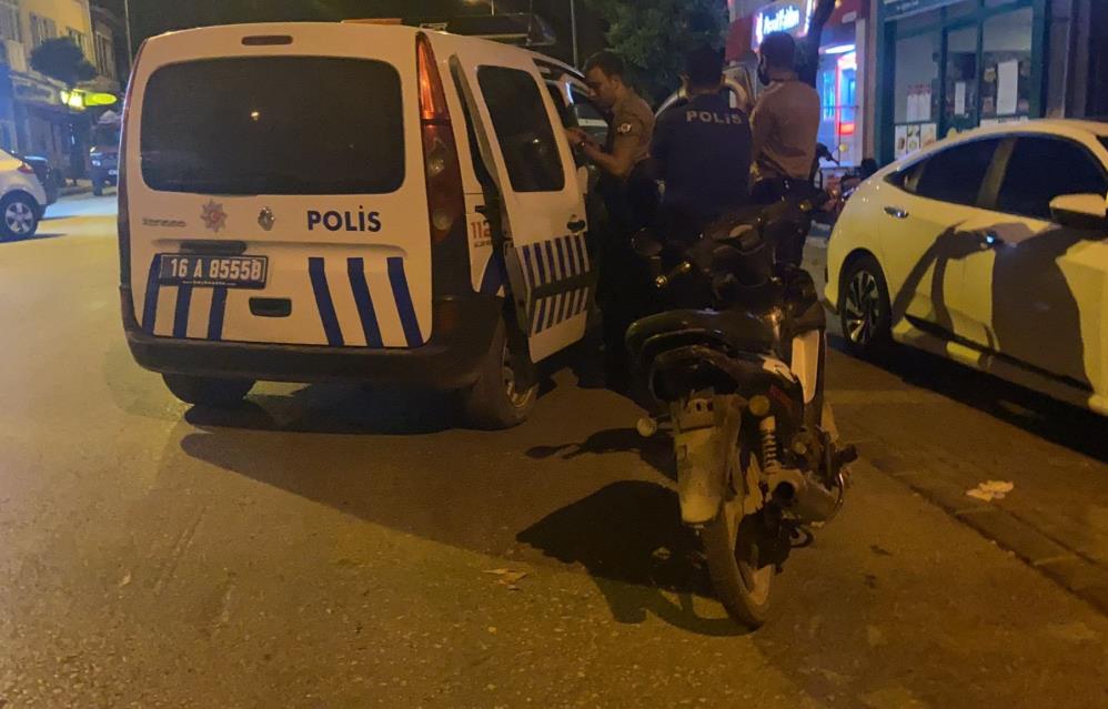 Alkollü sürücünün motosikleti çalıntı çıktı