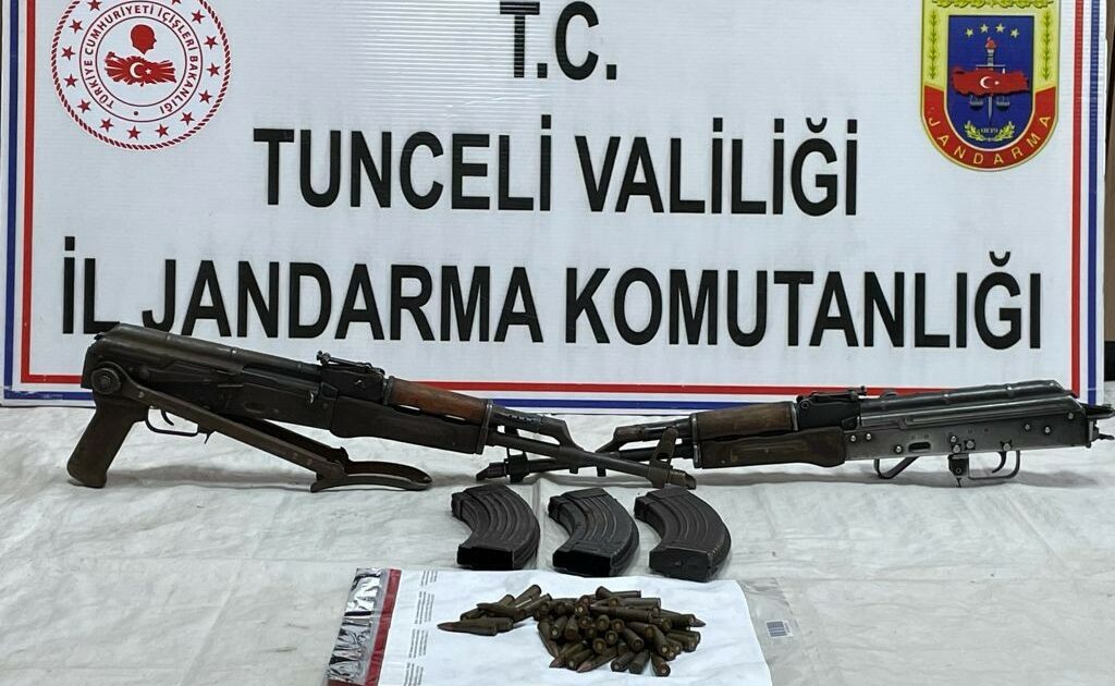 Tunceli’de 2 sığınak imha edildi!