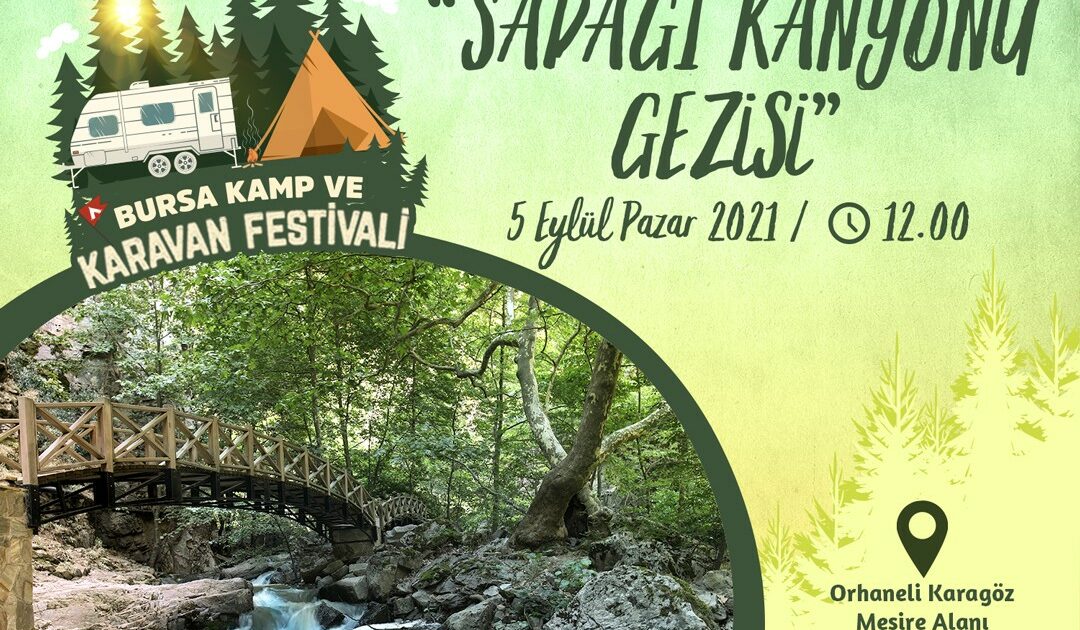 Bursa kamp ve karavan festivali başlıyor