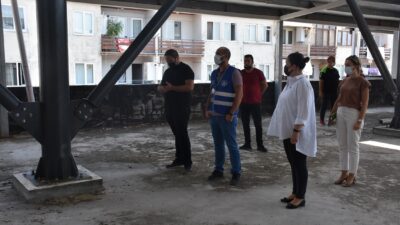 Gemlik’te belediye binalarına deprem taraması