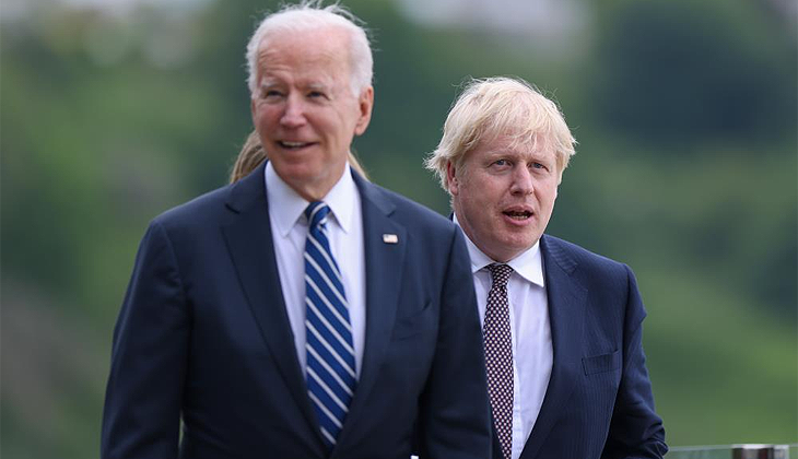 Biden ve Johnson Afganistan’ı görüştü