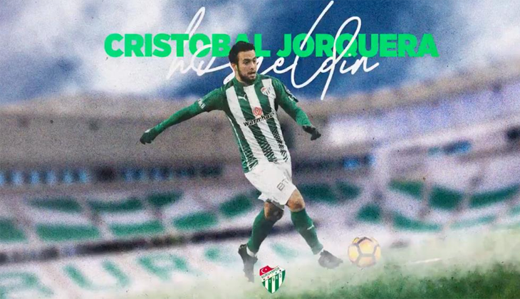 Bursaspor, Jorquera transferini resmen duyurdu