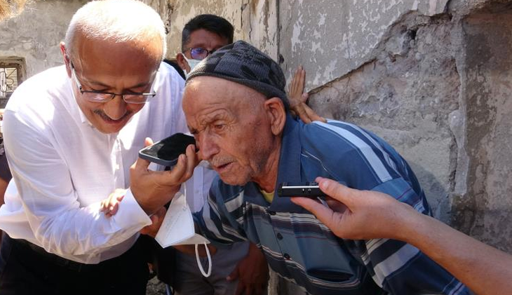 88 yaşındaki yangın mağduru, Erdoğan ile telefonda görüştü