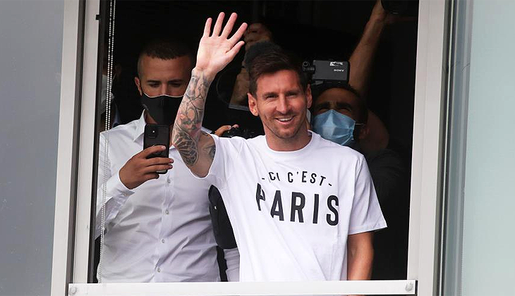 Messi, Paris’te