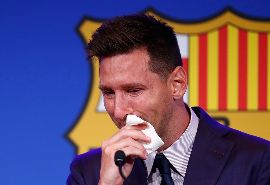 Messi’nin gözyaşları 10 bin dolardan satışa çıkarıldı