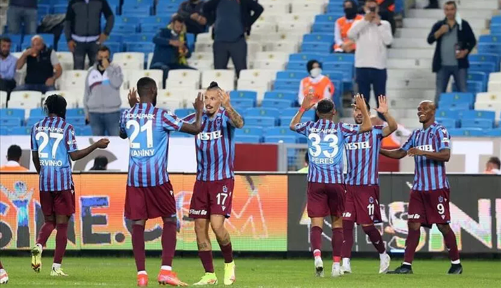 Trabzonspor sahasında galip