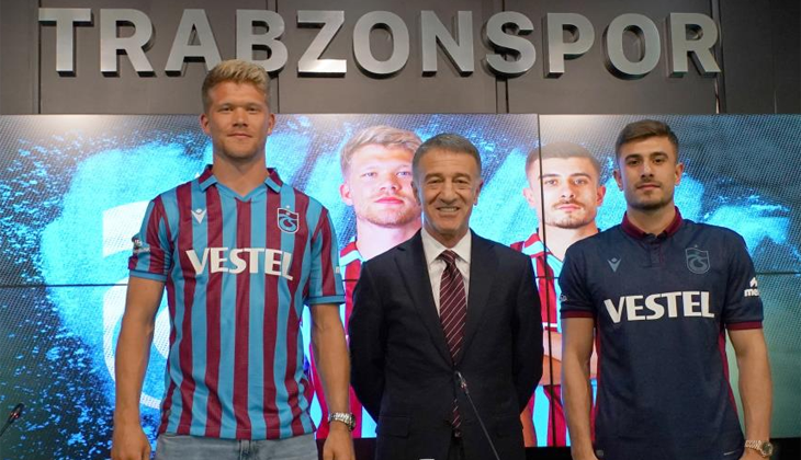 Trabzonspor’dan Cornelius ve Dorukhan Tökez’e imza töreni