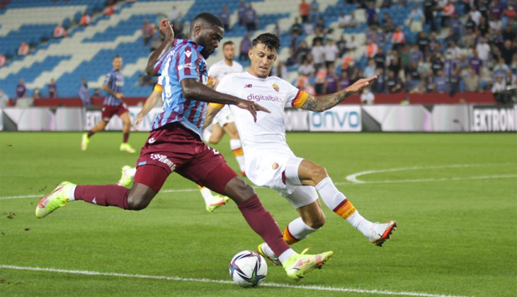 Trabzonspor, evinde Roma’ya 2-1 mağlup oldu