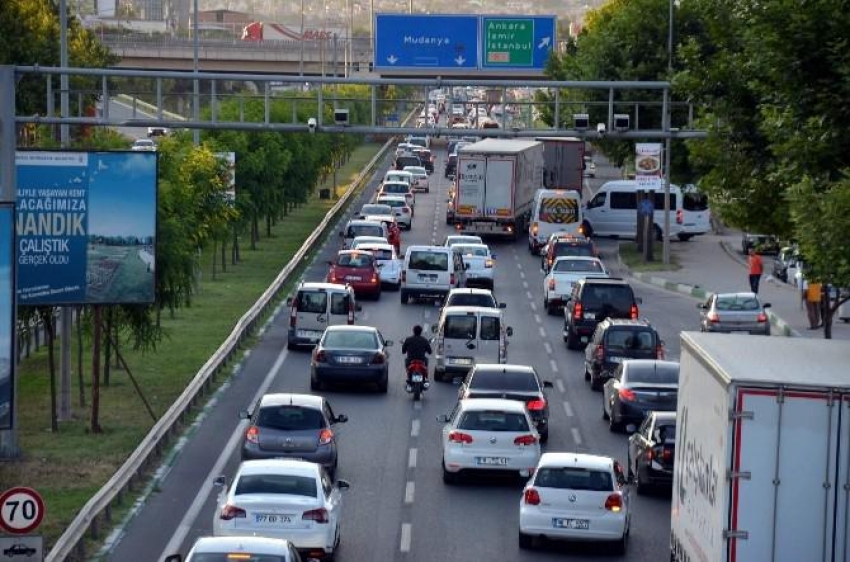 Bursalılar dikkat! Mudanya yolunda trafik düzenlemesi…