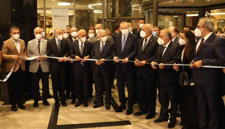Cumhurbaşkanı Erdoğan Mersin’de otel açışını gerçekleştirdi