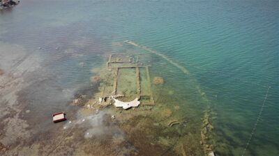 İznik Gölü’nde korkutan kuraklık: Sular 200 metre çekildi