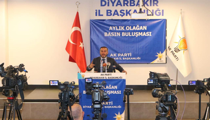 AK Parti Diyarbakır İl Başkanı Aydın’dan muhalefete çağrı: Kürtleri sorun olarak görmekten vazgeçin