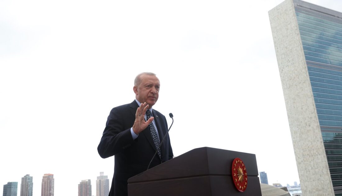 New York’taki Türkevi binası için açılış töreni