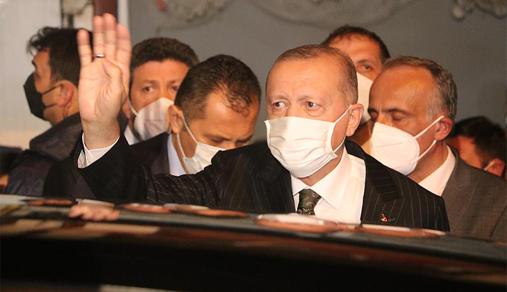 Cumhurbaşkanı Erdoğan, baba ocağı Rize’de