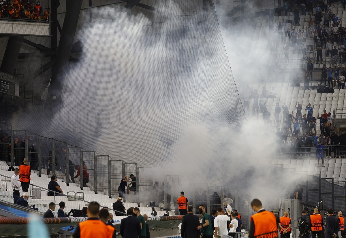 Marsilya-Galatasaray maçına ‘meşale’ arası
