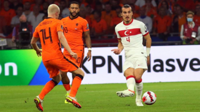 Hollanda – Türkiye maçından öne çıkan fotoğraflar
