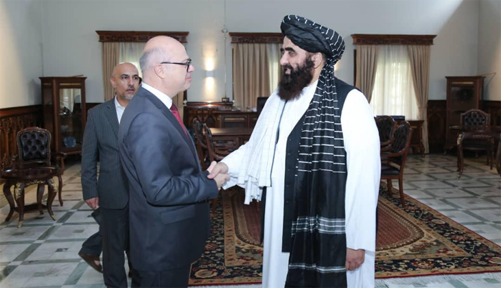 Türkiye’nin Kabil Büyükelçisi Erginay, Taliban’ın ‘Dışişleri Bakan Vekili’yle görüştü