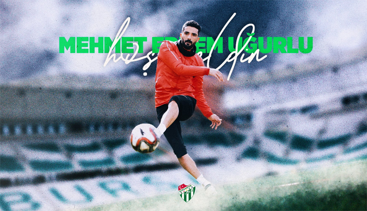 Bursaspor Mehmet Erdem Uğurlu’yu duyurdu!