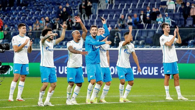 Zenit, Şampiyonlar Ligi’nde tarihinin en farklı galibiyetini aldı