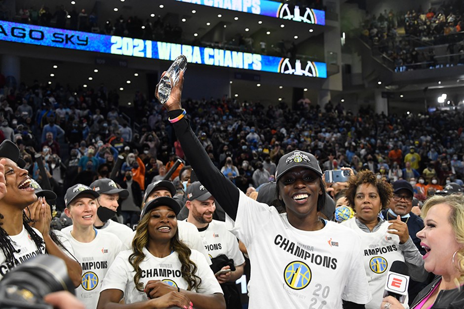 Chicago Sky tarihinde ilk kez şampiyon