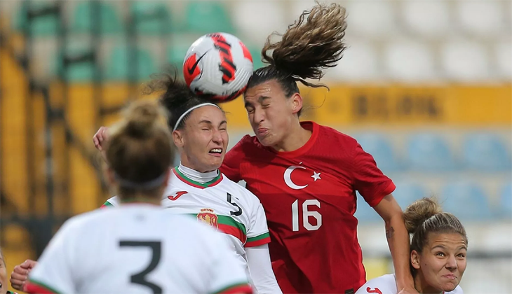 Türkiye A Milli Kadın Futbol Takımı, Bulgaristan’ı tek golle geçti