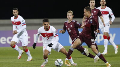 Letonya- Türkiye maçından fotoğraflar