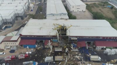 Bursa’daki fabrika patlamasında üç çocuk babası işçi hayatını kaybetti
