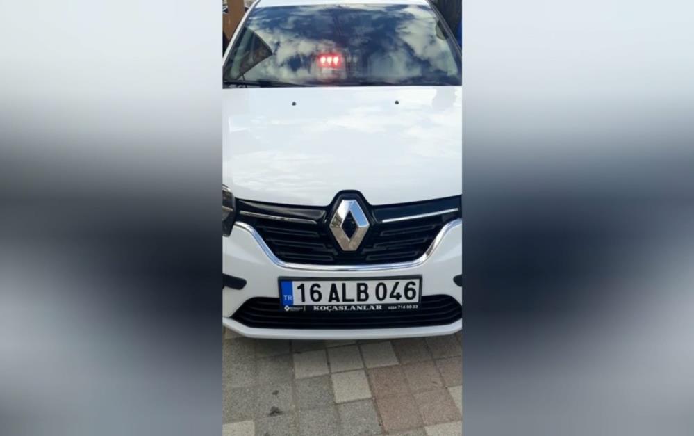 Bursa’da çakar lamba kullanan sürücüye ceza yağdı