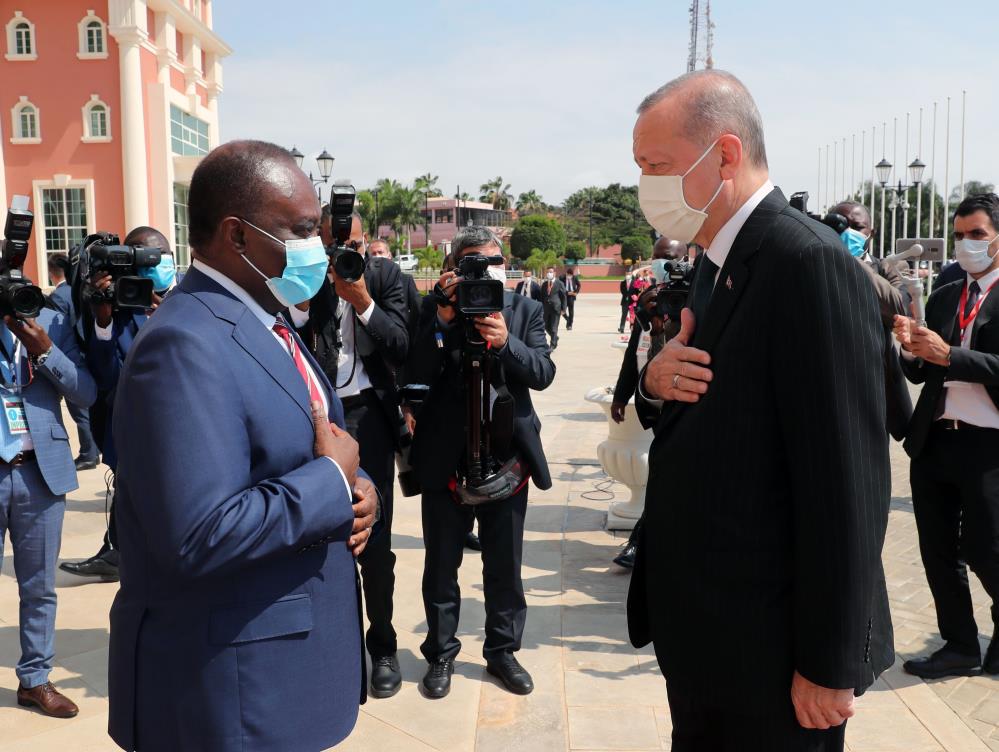 Cumhurbaşkanı Erdoğan: Türkiye olarak dost Angola’nın yanında olmayı sürdüreceğiz