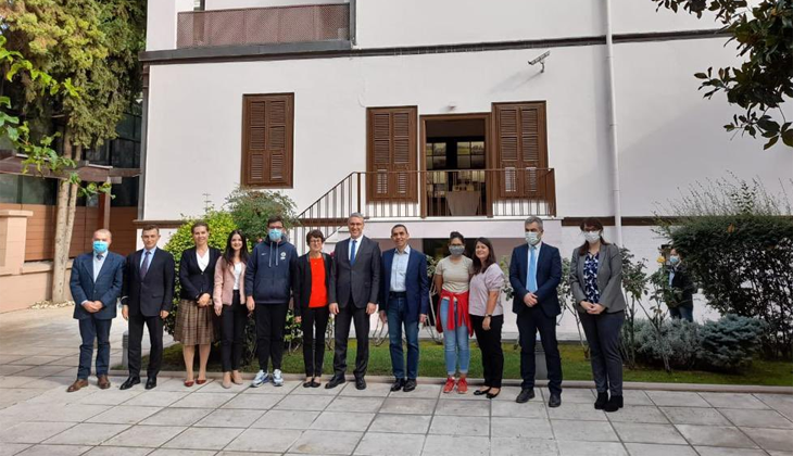 BioNTech’in kurucuları Türeci ile Şahin, Selanik’te Atatürk Evi’ni ziyaret etti
