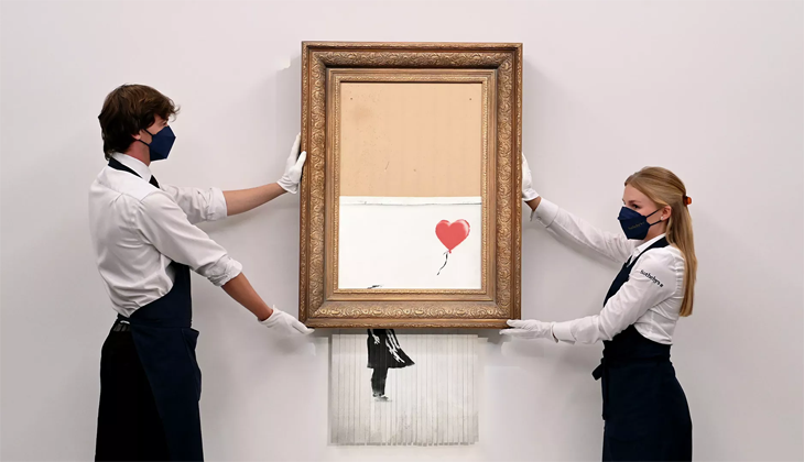Banksy’nin eseri, rekor fiyata alıcı buldu