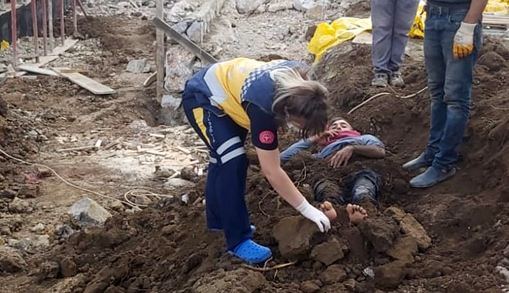 Bursa’da elektrik akımına kapılan işçiyi toprağa gömdüler