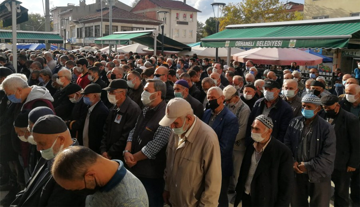 Bursa’da kalp krizi geçiren polis memuru son yolculuğuna uğurlandı
