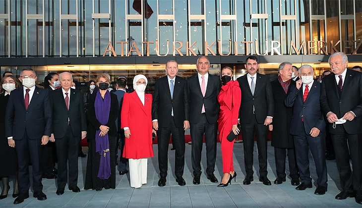 İstanbul yeni AKM’ye kavuştu! Açılışı Cumhurbaşkanı Erdoğan gerçekleştirdi