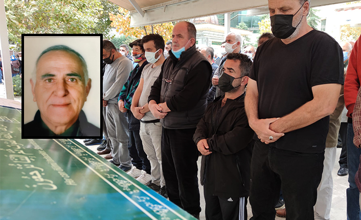Çaycı Hüseyin babasına veda etti