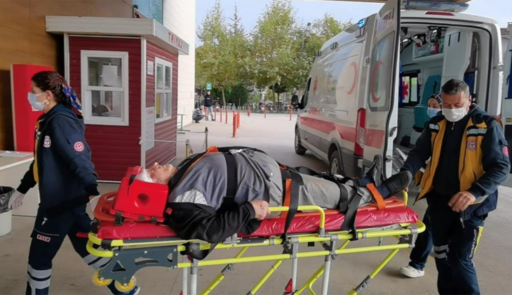 Bursa’da geri manevra yapan aracın çarptığı yaşlı adam yaralandı