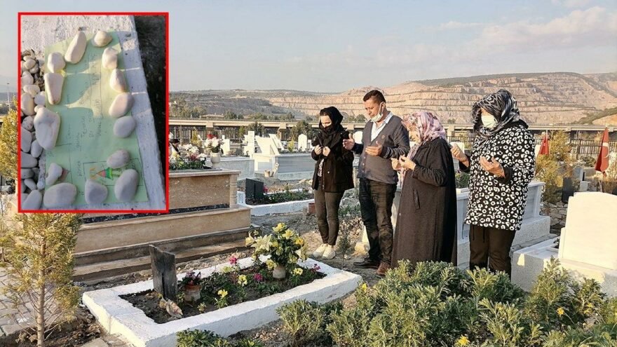 Ayda’nın annesinin mezarına bırakılan not duygulandırdı