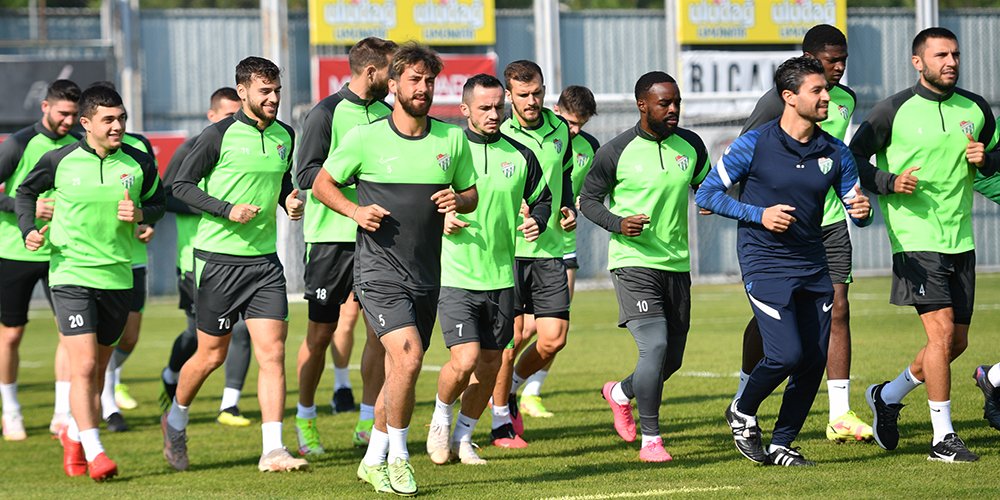 Bursaspor, Ankara Keçiörengücü maçı hazırlıklarına başladı