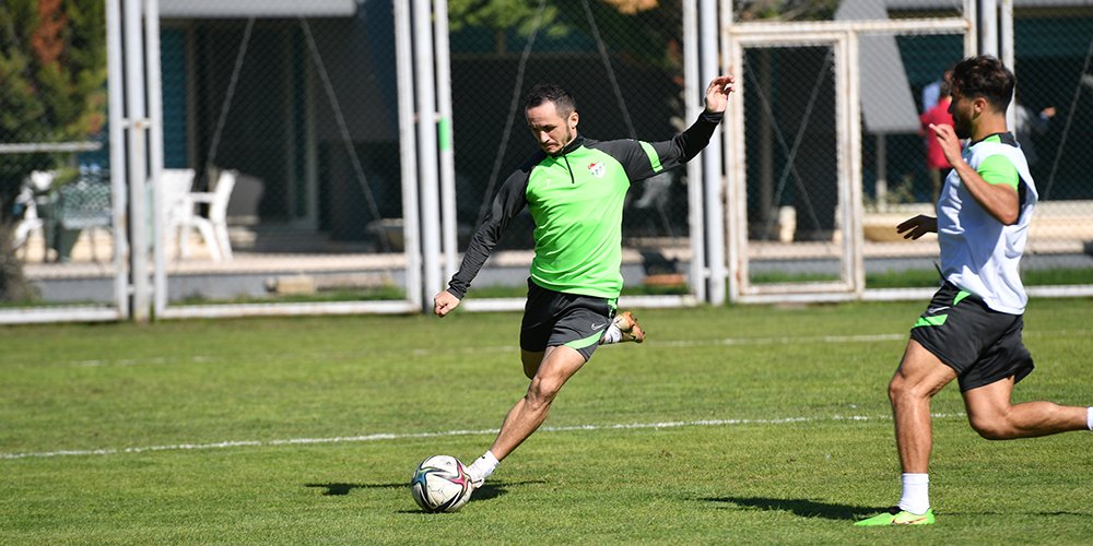 Timsah, Balıkesirspor maçının hazırlıklarını sürdürdü