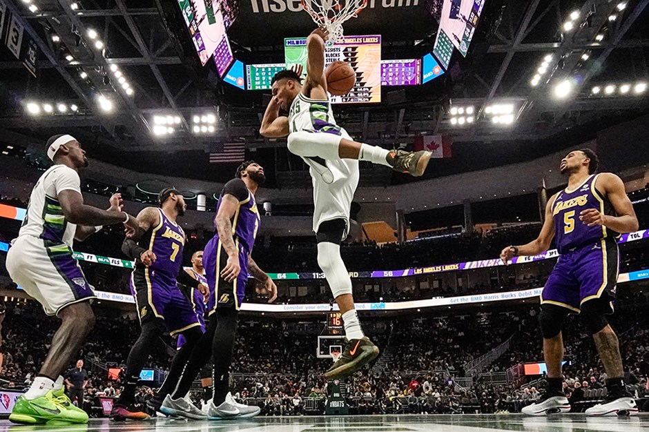 Giannis Antetokounmpo, Lakers’ı yıktı!