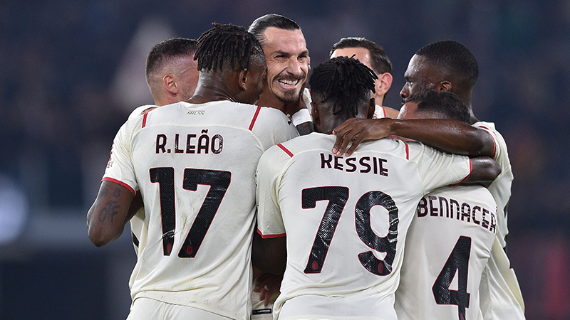 Dev maçta kazanan Milan