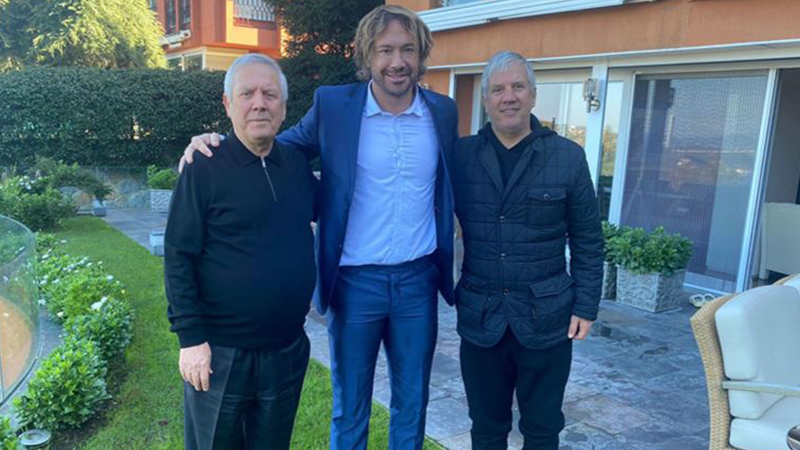Diego Lugano’dan Aziz Yıldırım’a ziyaret