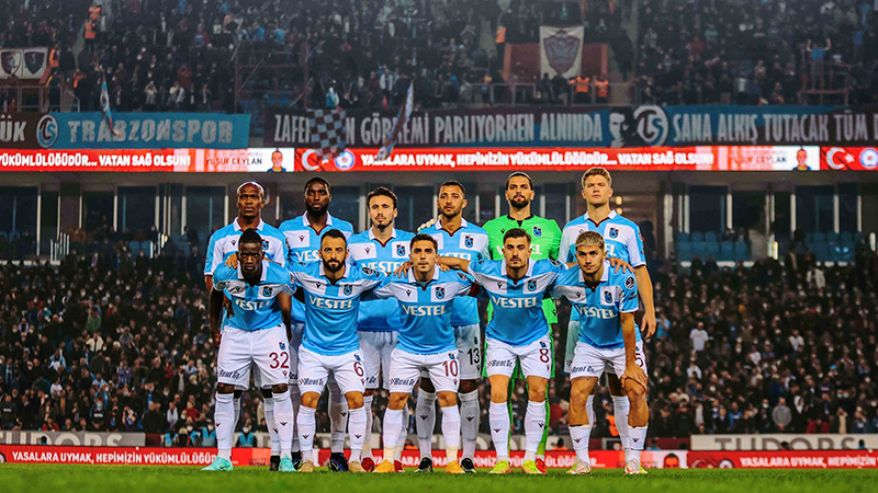 Avrupa’nın yenilgisiz tek takımı Trabzonspor!
