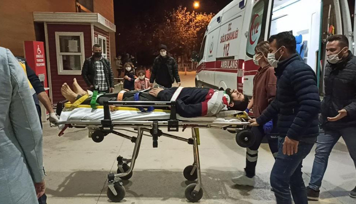 Bursa’da bir kişi baca temizlerken çatıdan düşerek ağır yaralandı