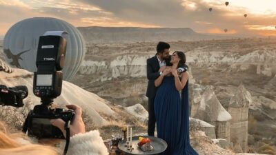 Bursa’dan Kapadokya’ya düğün fotoğrafı turizmi!